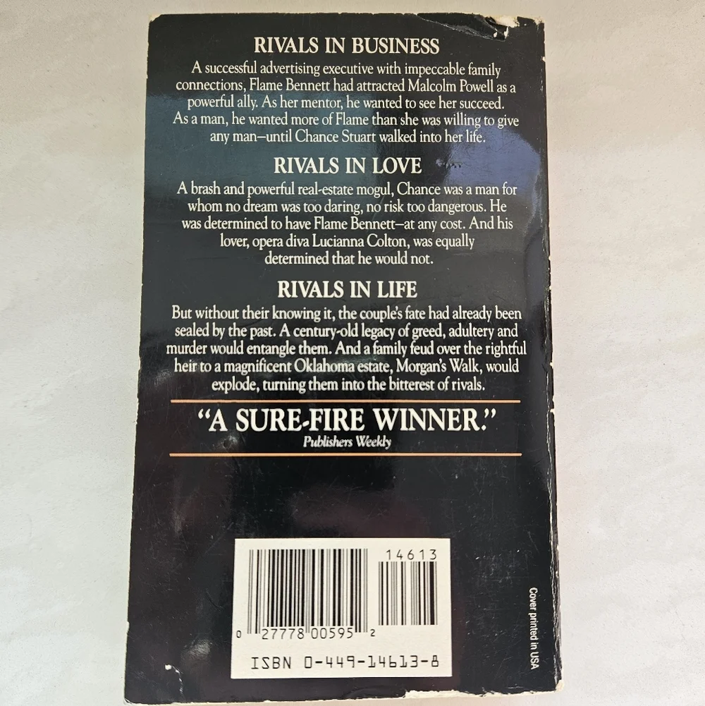 Janet Dailey 'Rivals' Paperback Book - Picture 4 of 4